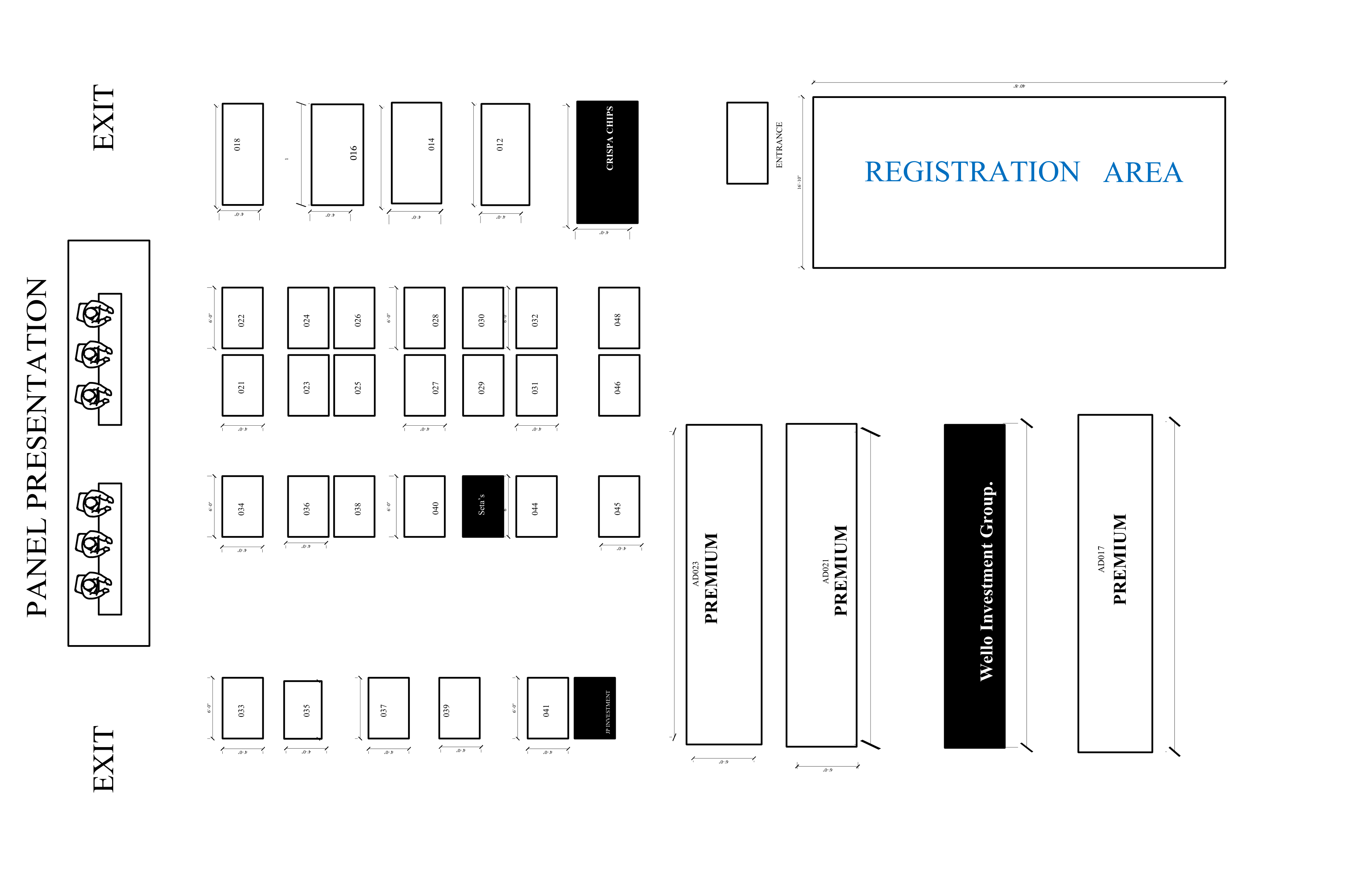 Exhibitor Positions